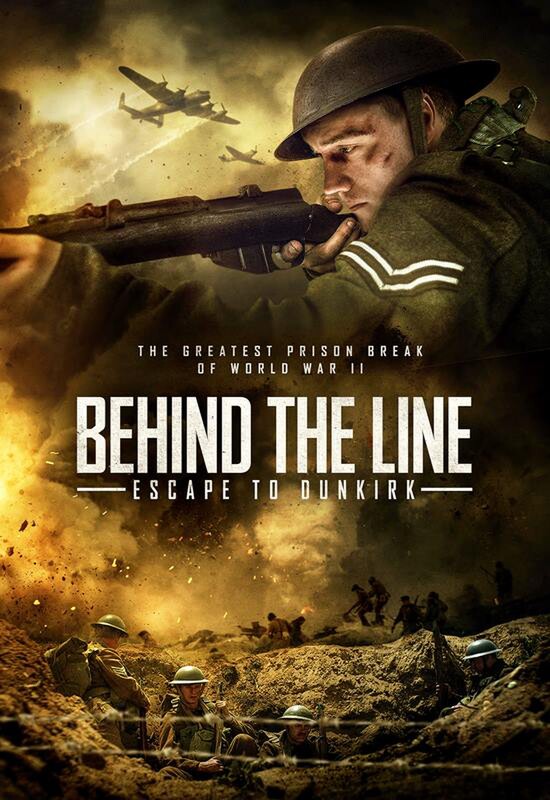 Artwork Revealed For Ben Mole S Ww2 Movie Behind The Line Escape